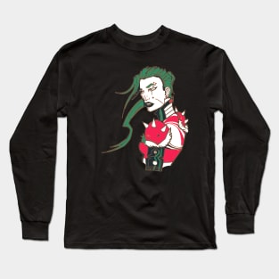 Cyberpunk Doodle 4 Long Sleeve T-Shirt